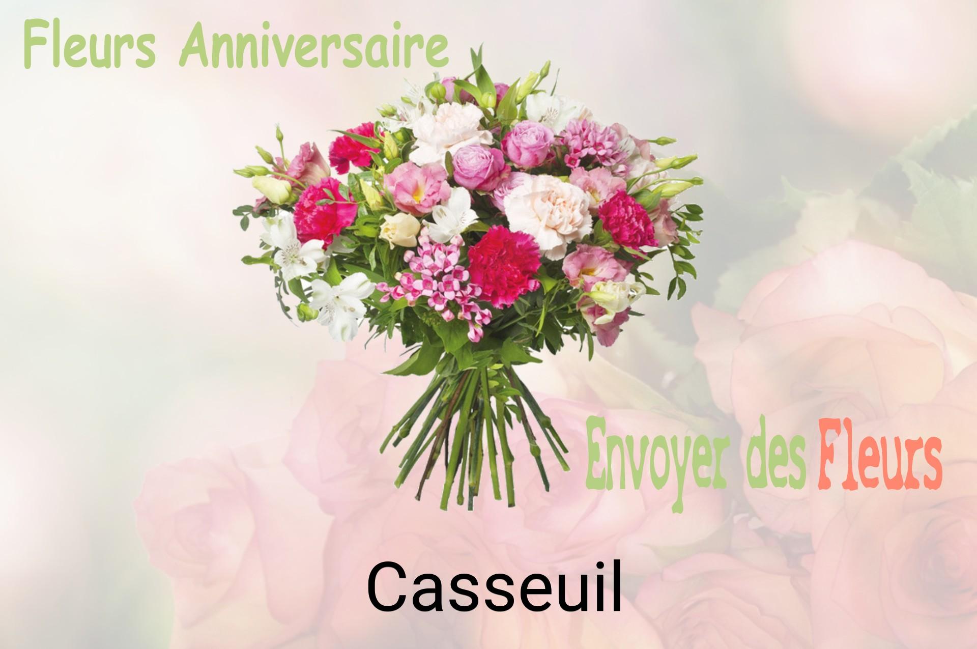 Bouquet de fleurs d’anniversaire livré à Casseuil