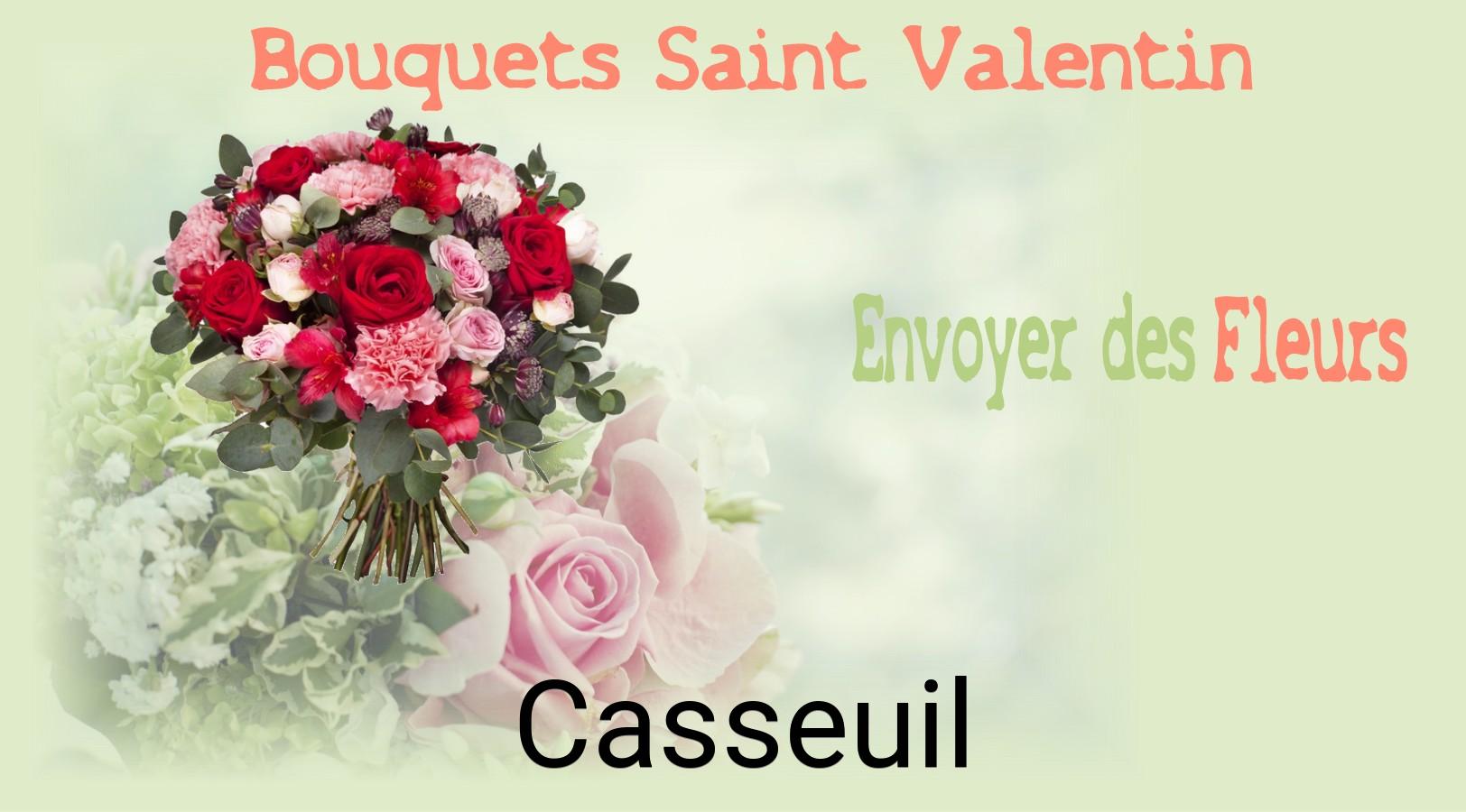 Roses de Saint-Valentin livrées à Casseuil